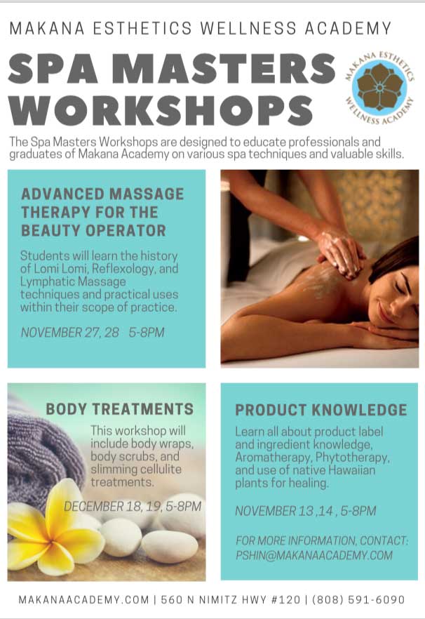Makana Advanced Massage Classes